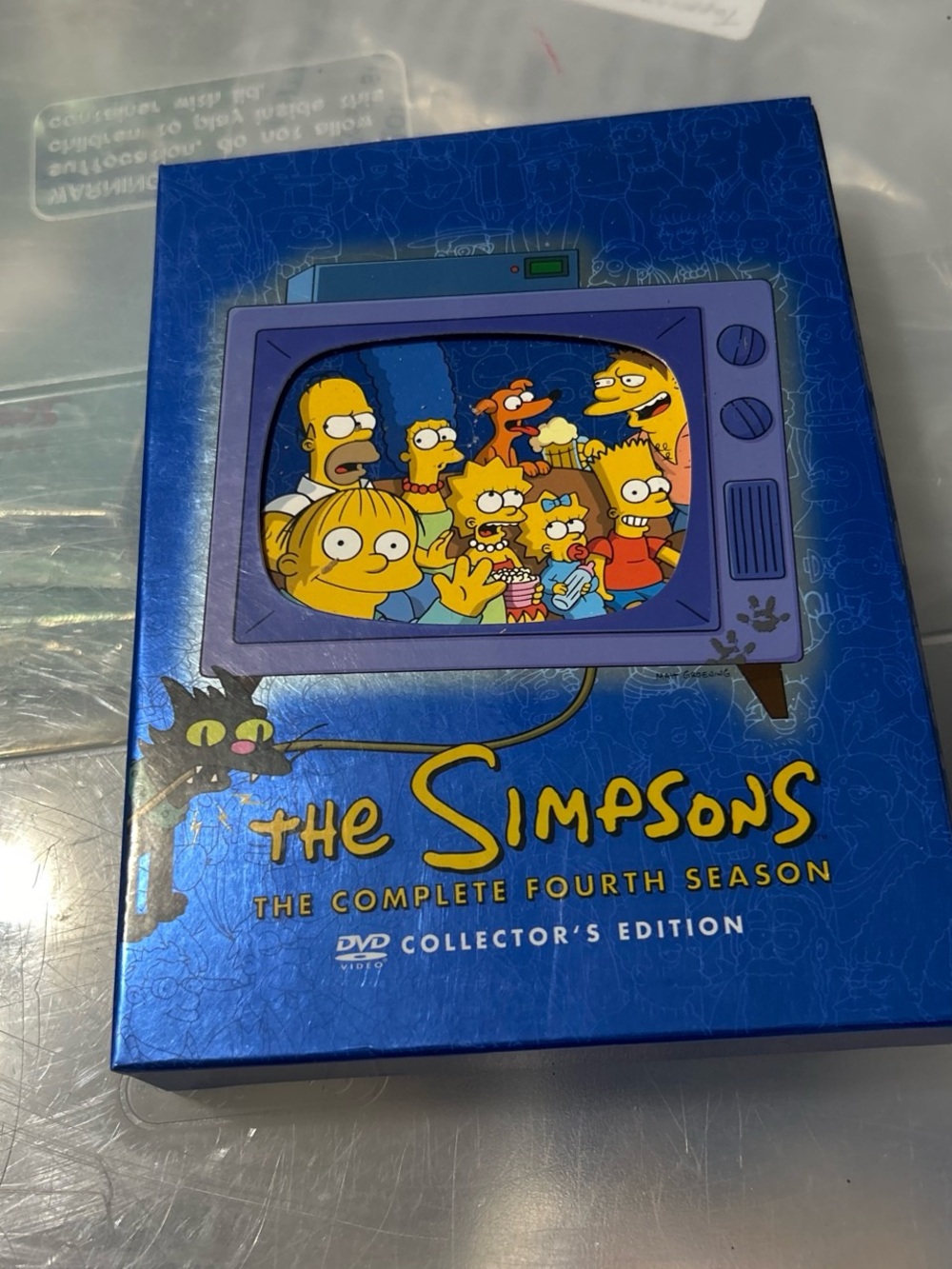 The Simpsons: The Complete Fourth Season DVD Collector's Edition - Blue